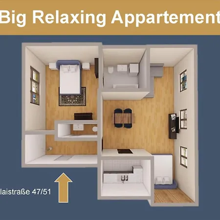 Luga Homes - Nikolaikirche Appartement *